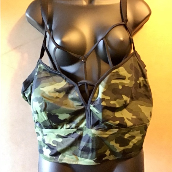 CAMO WIRELESS LATTICE BIKINI 2 pc SIZE 4 - Picture 3 of 6
